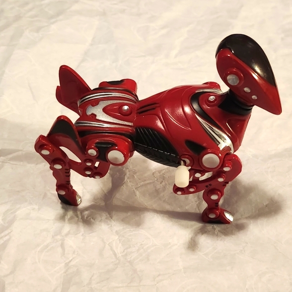 WowWee Robot Dog Wind Up Toy 2005 Red - Picture 4 of 7